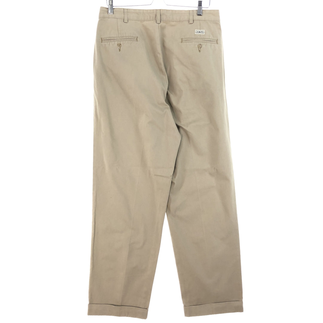 Ralph Lauren POLO RALPH LAUREN Two-pleat chino pants for men w36 /eaa464709