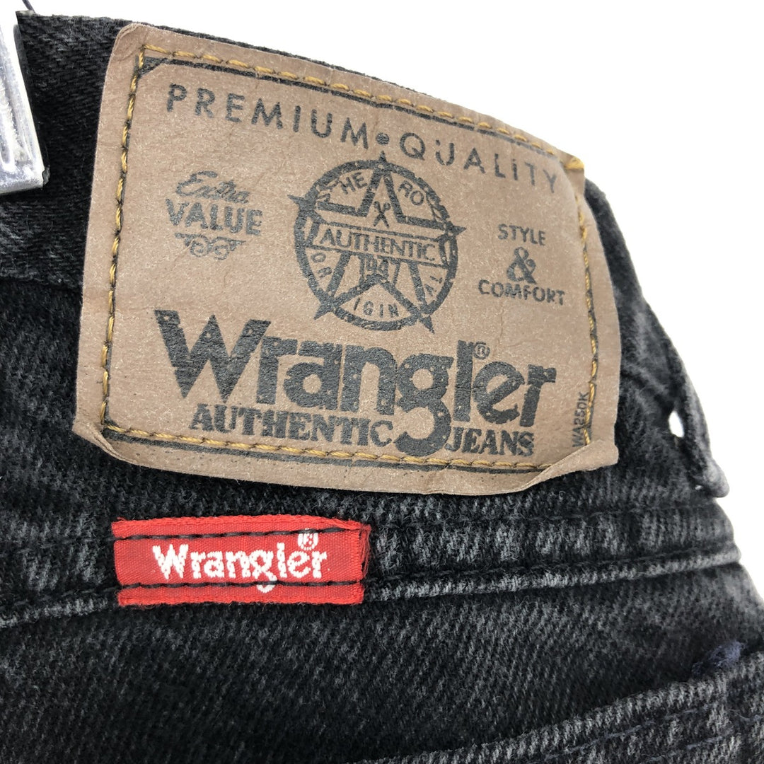 90'S Wrangler Black Denim Straight Denim Pants Men's W34 Vintage / eaa464715