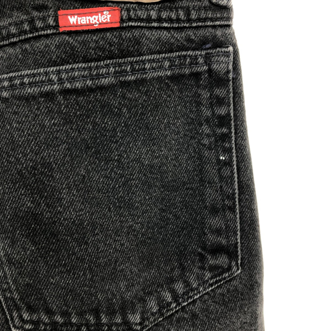 90'S Wrangler Black Denim Straight Denim Pants Men's W34 Vintage / eaa464715