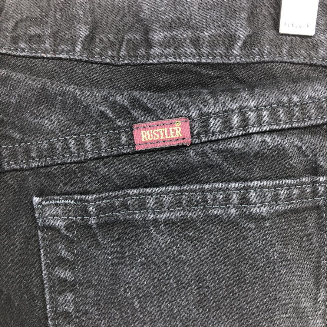 RUSTLER Black Denim Straight Denim Pants Men's w31 /eaa464716