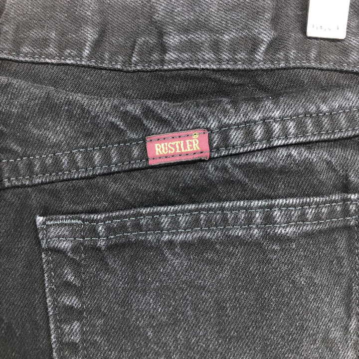 RUSTLER Black Denim Straight Denim Pants Men's w31 /eaa464716