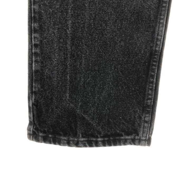 Wrangler RELAXED FIT Black Denim Straight Denim Pants Men's w36 /eaa464719