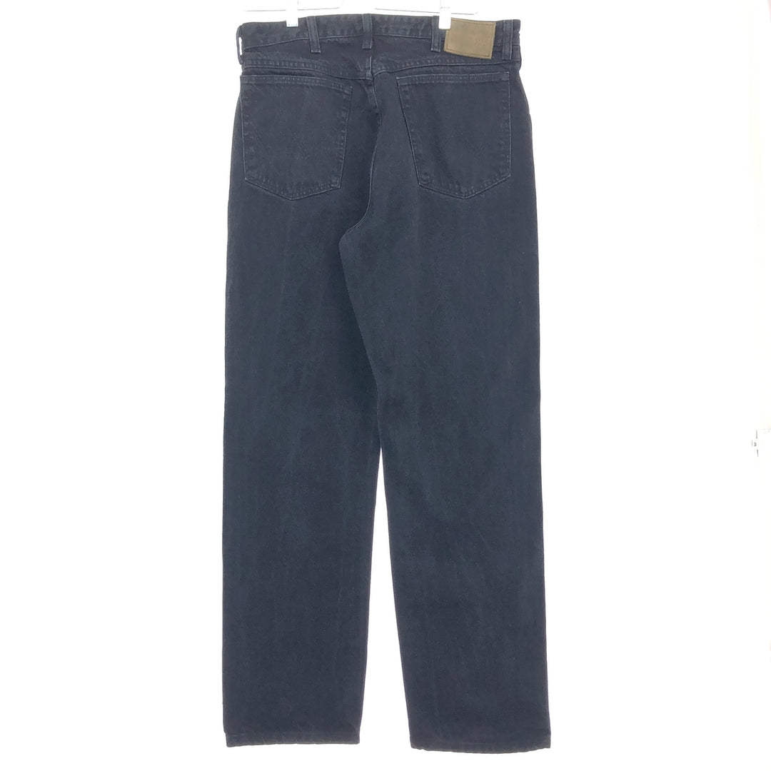 Wrangler Black Denim Straight Denim Pants Men's W34 unknown black type Vintage Second Hand
