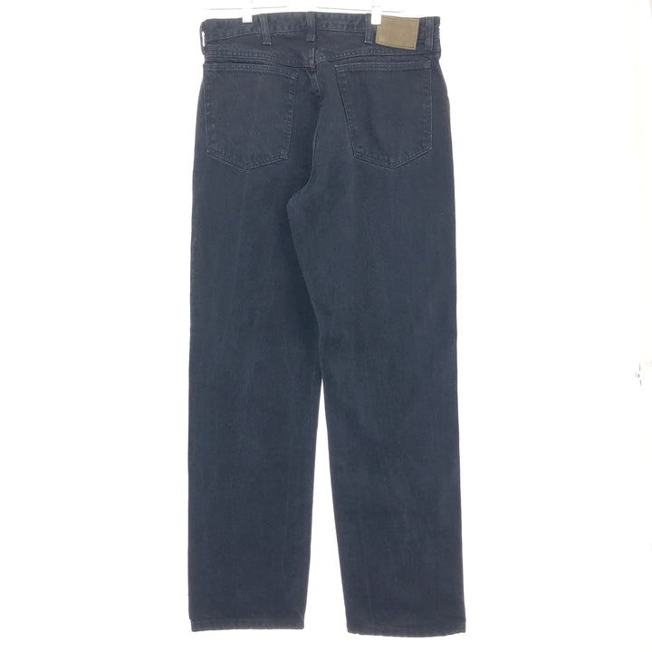 Wrangler Black Denim Straight Denim Pants Men's W34 unknown black type Vintage Second Hand