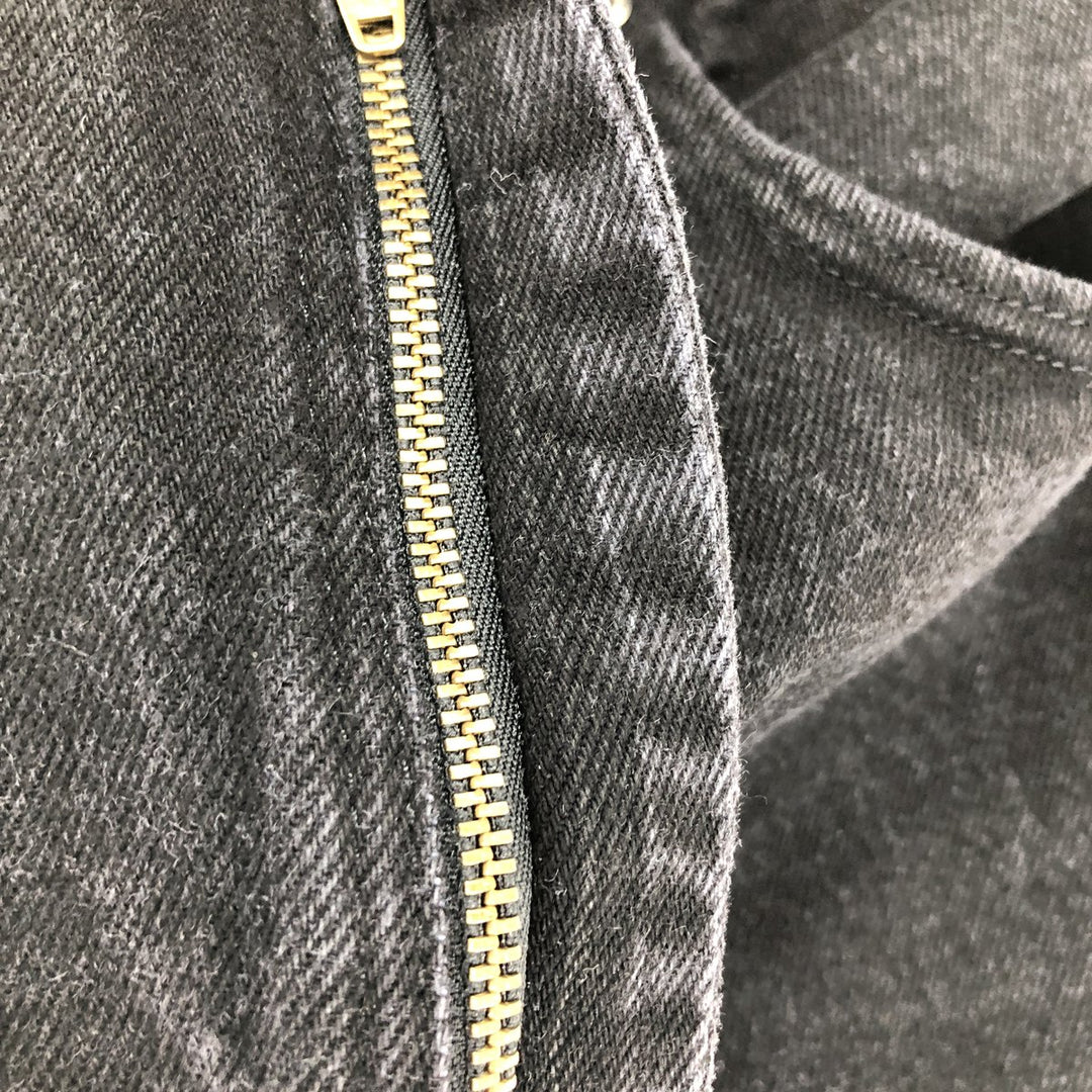 Wrangler Black Denim Straight Denim Pants Men's W34 unknown black type Vintage Second Hand
