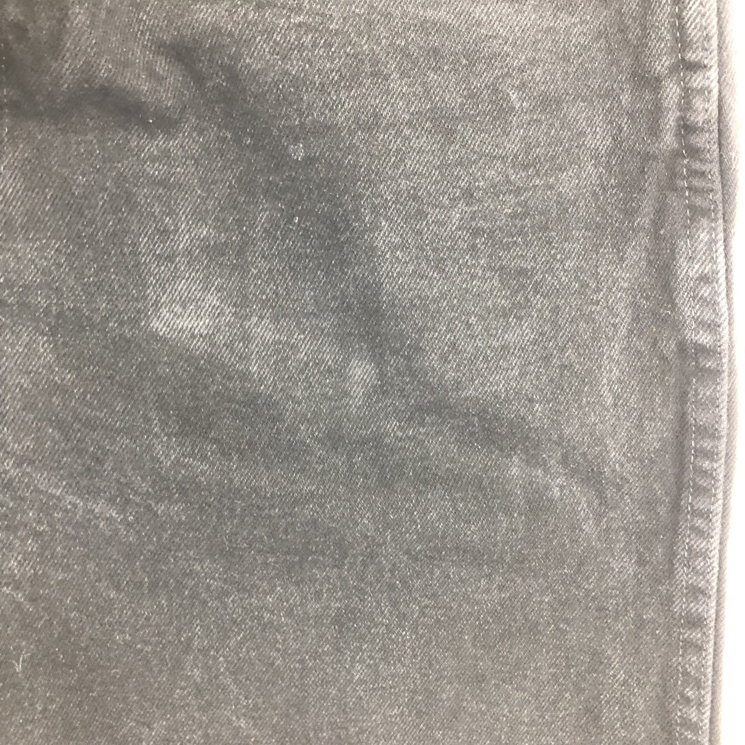 Wrangler REGULAR FIT Black Denim Straight Denim Pants Men's w34 cotton black type Vintage Second Hand