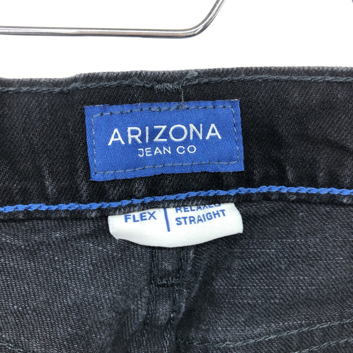 ARIZONA JEAN CO Black Denim Straight Denim Pants Men's w34 cotton black type Vintage Second Hand
