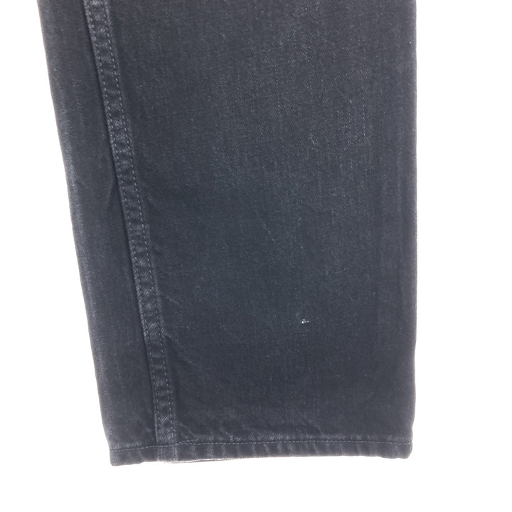 ARIZONA JEAN CO Black Denim Straight Denim Pants Men's w34 cotton black type Vintage Second Hand