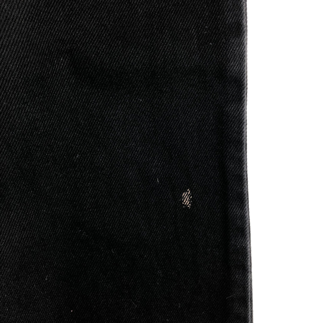 GEORGE Black Denim Straight Denim Pants Men's w33 unknown black type Vintage Second Hand