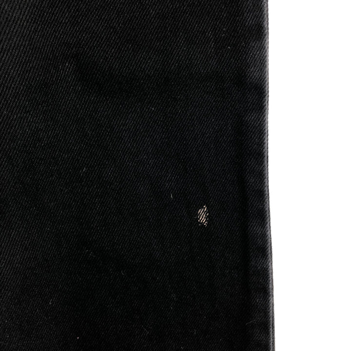 GEORGE Black Denim Straight Denim Pants Men's w33 unknown black type Vintage Second Hand