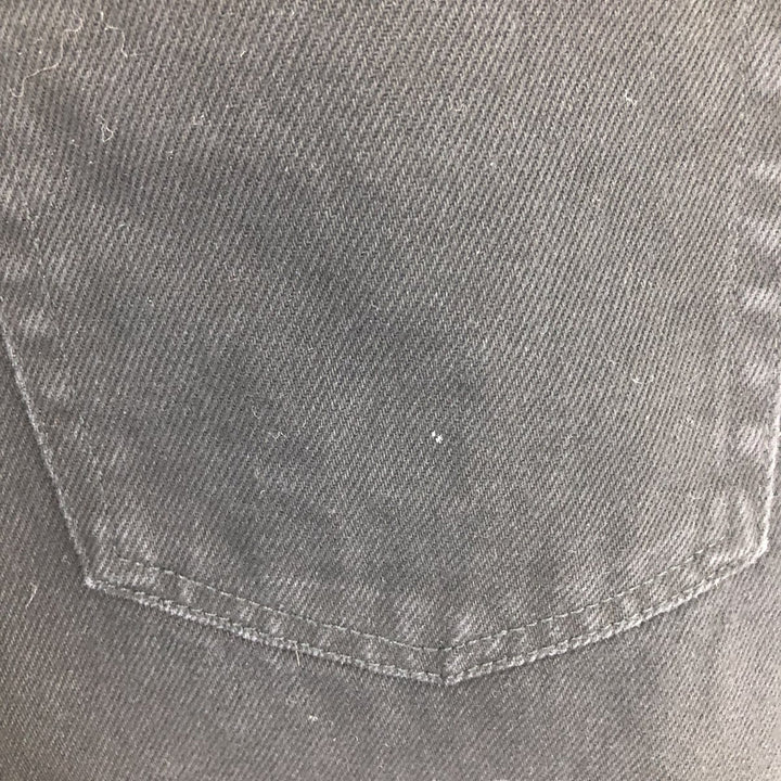 GEORGE Black Denim Straight Denim Pants Men's w33 unknown black type Vintage Second Hand