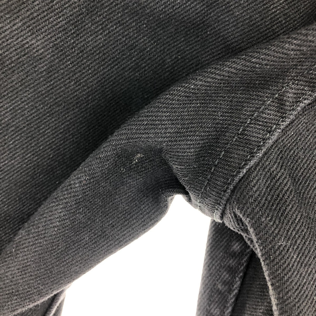 GEORGE Black Denim Straight Denim Pants Men's w33 unknown black type Vintage Second Hand