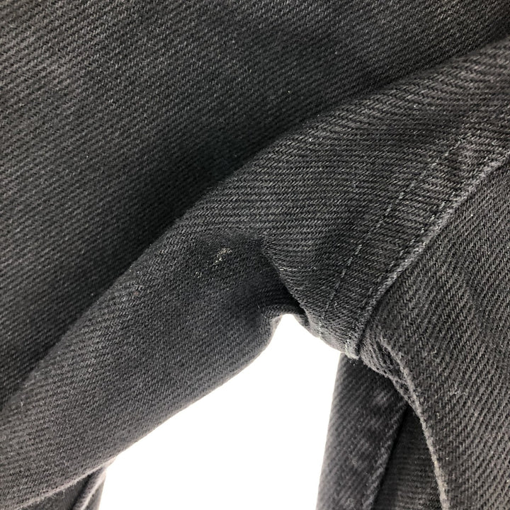 GEORGE Black Denim Straight Denim Pants Men's w33 unknown black type Vintage Second Hand