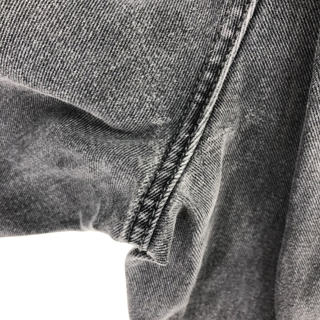 URBAN UP Black Denim Straight Denim Pants Men's w37 cotton black type Vintage Second Hand