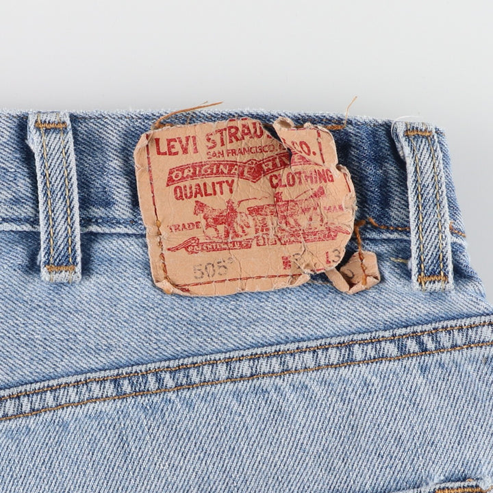 Levi's 505 REGULAR FIT tapered denim pants for men, size w37 / eaa464735