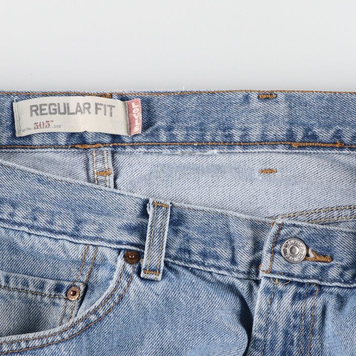 Levi's 505 REGULAR FIT tapered denim pants for men, size w37 / eaa464735