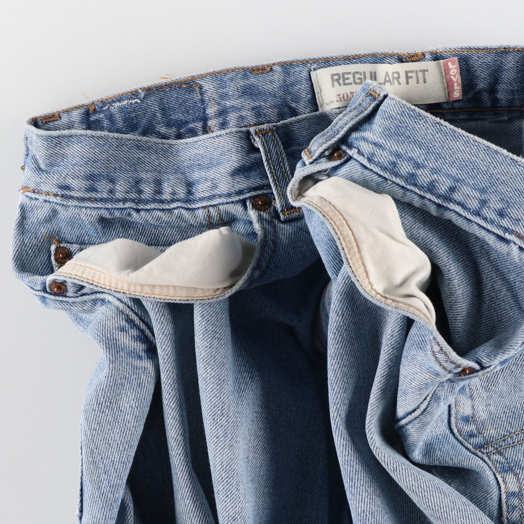 Levi's 505 REGULAR FIT tapered denim pants for men, size w37 / eaa464735