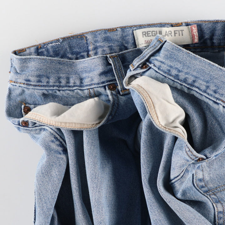 Levi's 505 REGULAR FIT tapered denim pants for men, size w37 / eaa464735