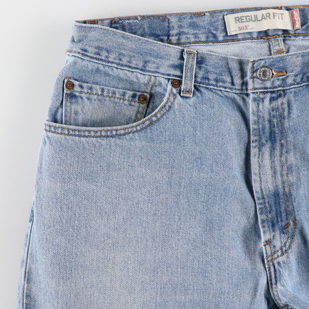 Levi's 505 REGULAR FIT tapered denim pants for men, size w37 / eaa464735