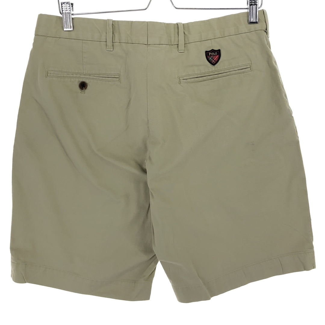 Ralph Lauren POLO GOLF COTTON TWILL WITH STRETCH Chino Shorts Shorts Men's w34 cotton Beige type Vintage Second Hand