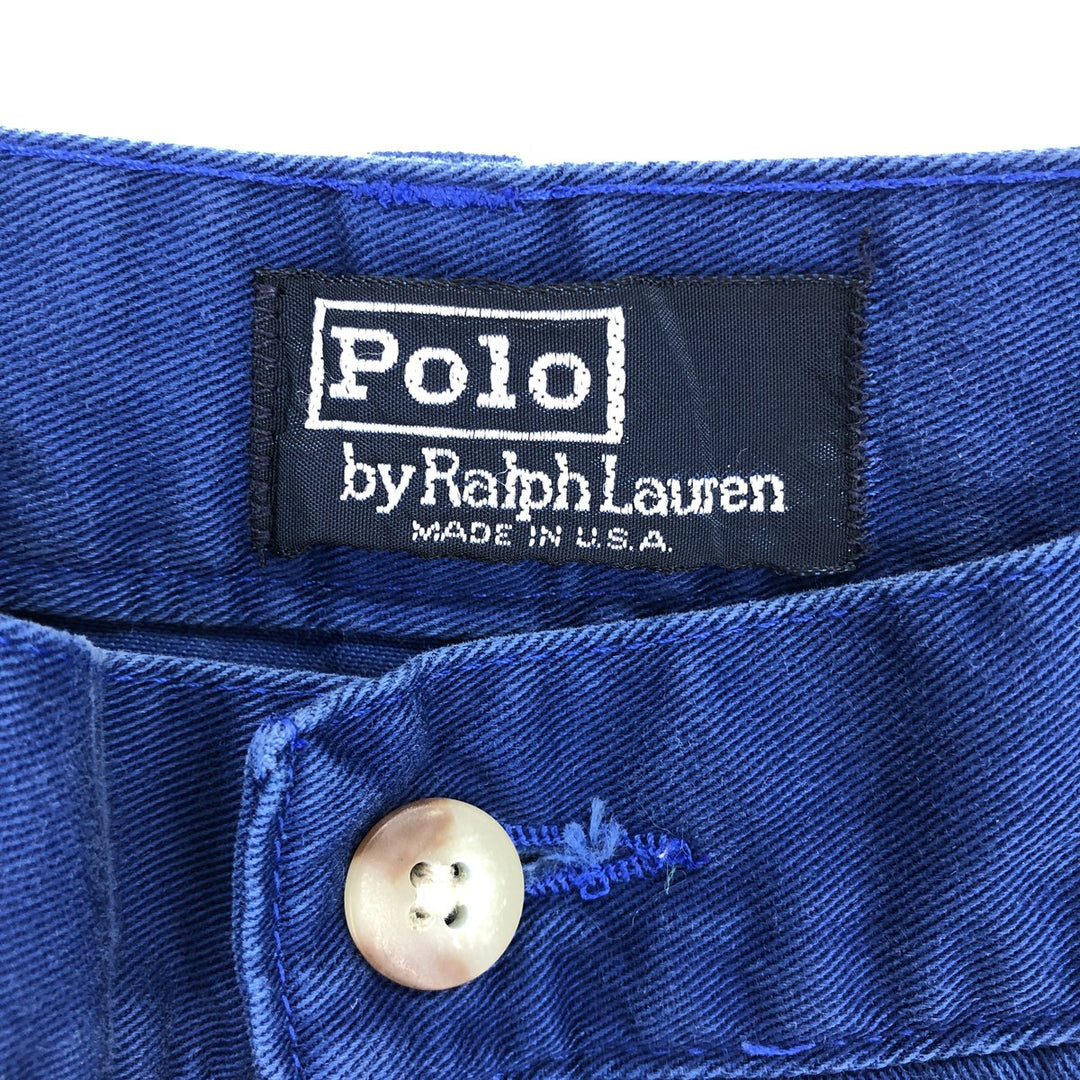 90'S Ralph Lauren POLO by Ralph Lauren Chino Shorts Shorts Made in USA Men's W34 equivalent / eaa464754