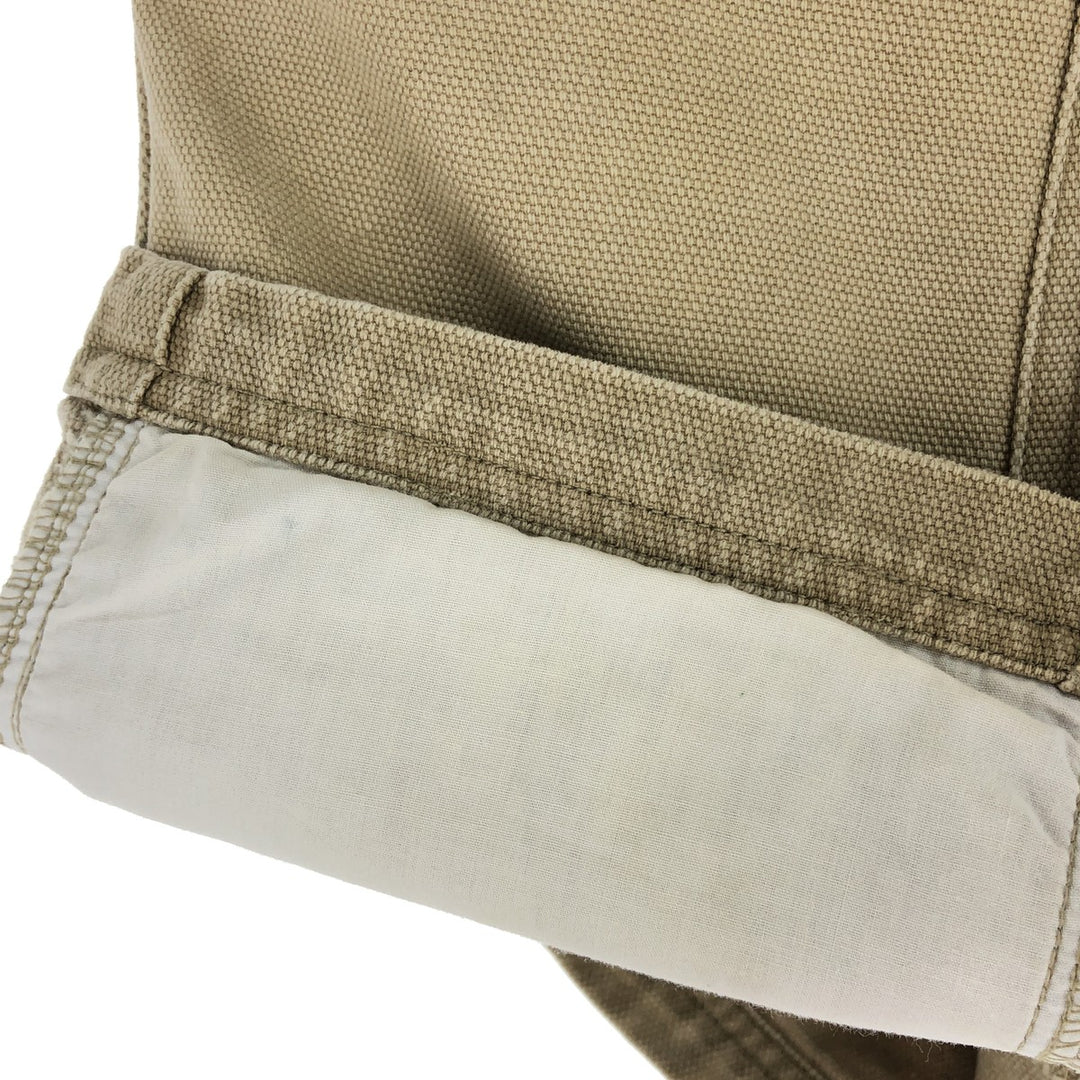 Columbia Duck Work Shorts, Shorts, Men's, W30 cotton Beige type Vintage Second Hand