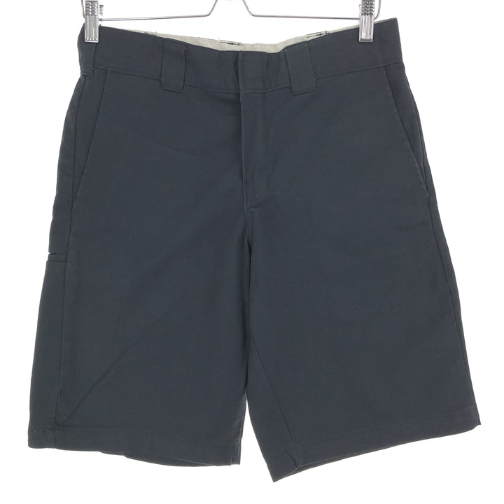 Dickies Relaxed Fit Work Shorts, Half Pants, Men's, W31 polyester black type Vintage Second Hand
