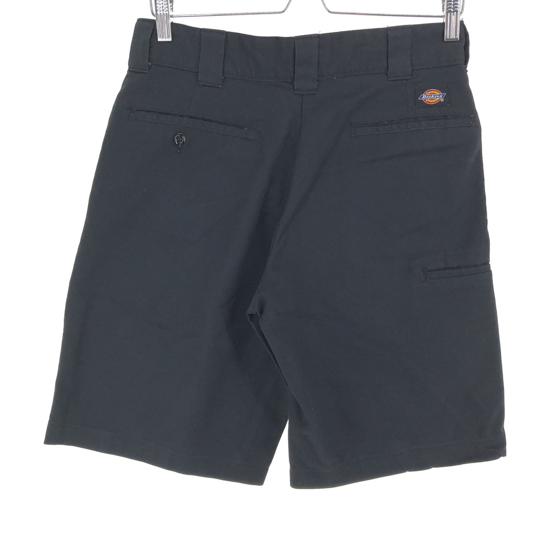 Dickies Relaxed Fit Work Shorts, Half Pants, Men's, W31 polyester black type Vintage Second Hand