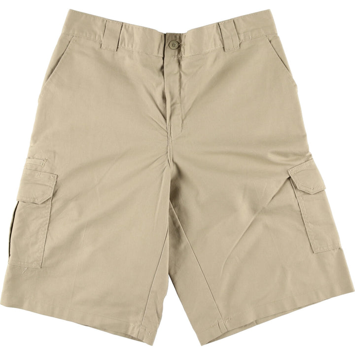 Dickies cargo shorts, half pants, men's w38 polyester Beige type Vintage Second Hand