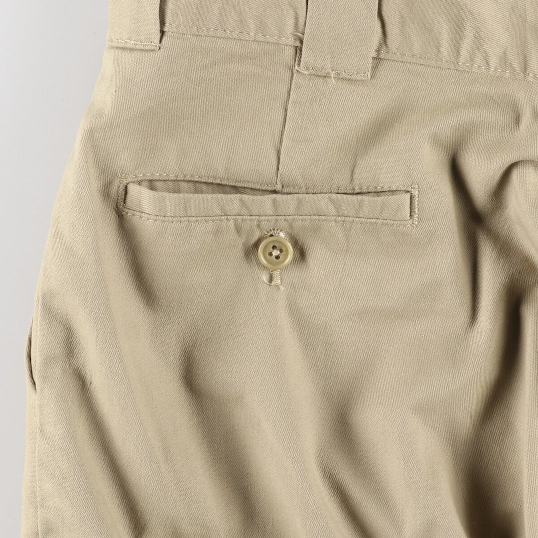 Dickies cargo shorts, half pants, men's w38 polyester Beige type Vintage Second Hand