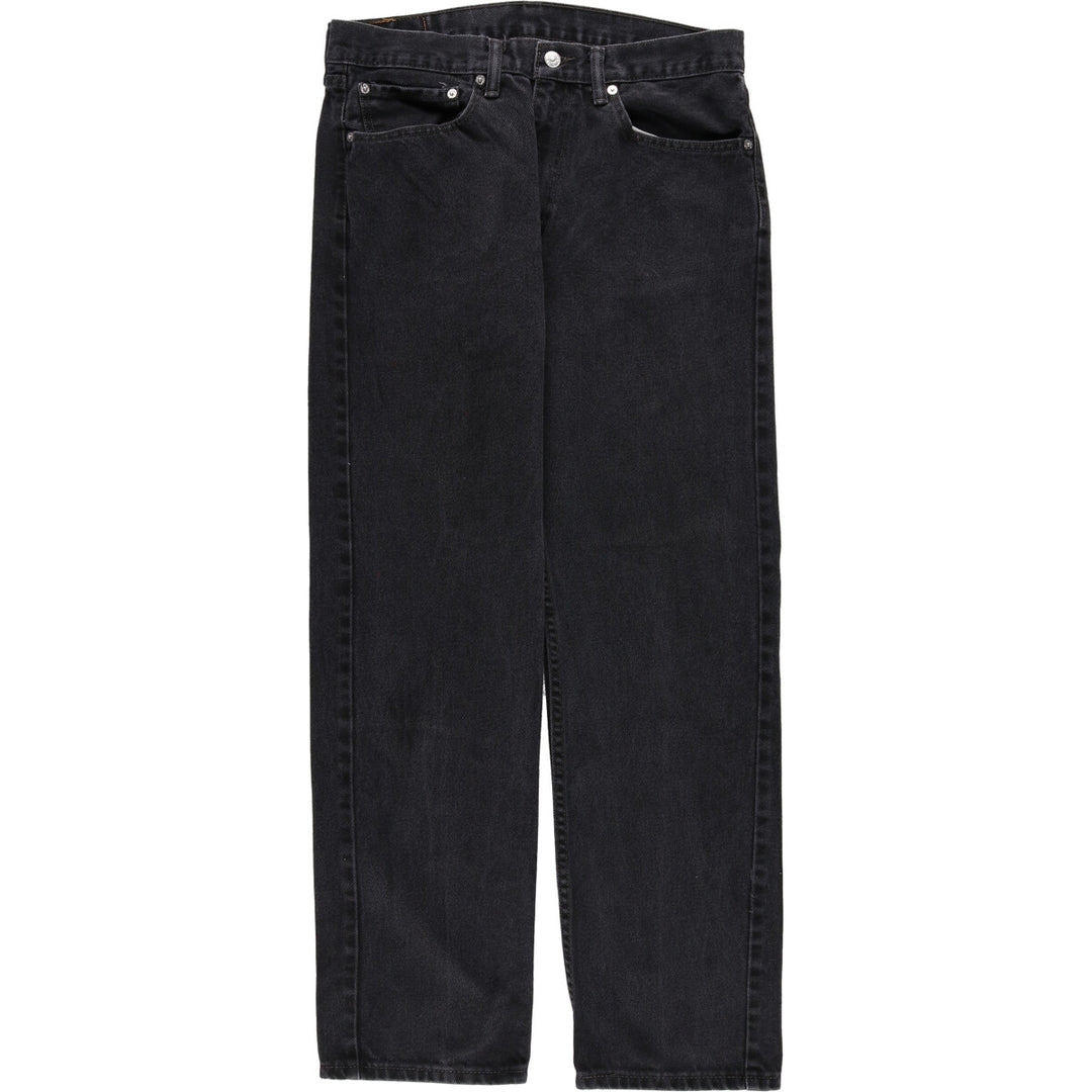 Levi's 505 Black Denim Tapered Denim Pants Men's W34 / eaa464790