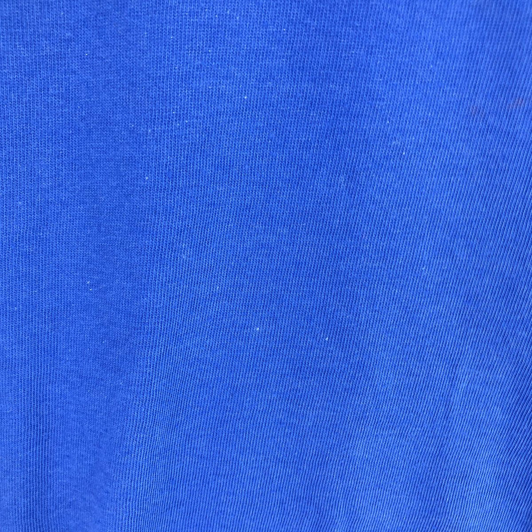 00'S adidas One Point Logo T-Shirt Men's L cotton blue type Vintage Second Hand
