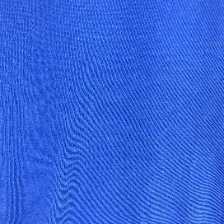 00'S adidas One Point Logo T-Shirt Men's L cotton blue type Vintage Second Hand