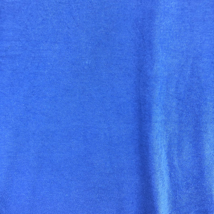 00'S adidas One Point Logo T-Shirt Men's L cotton blue type Vintage Second Hand