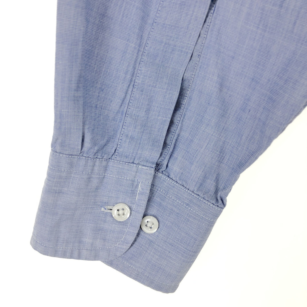 80'S Ralph Lauren Chaps Crazy Pattern Long Sleeve Button Down Striped Shirt Men's XL Vintage /eaa464839