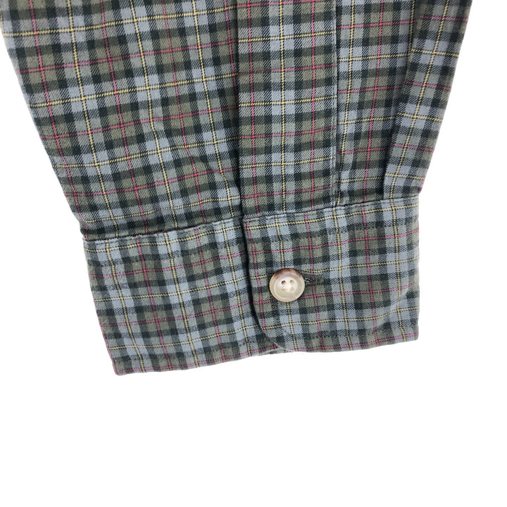 Ralph Lauren POLO by Ralph Lauren Long Sleeve Cotton Check Shirt Men's L /eaa464840