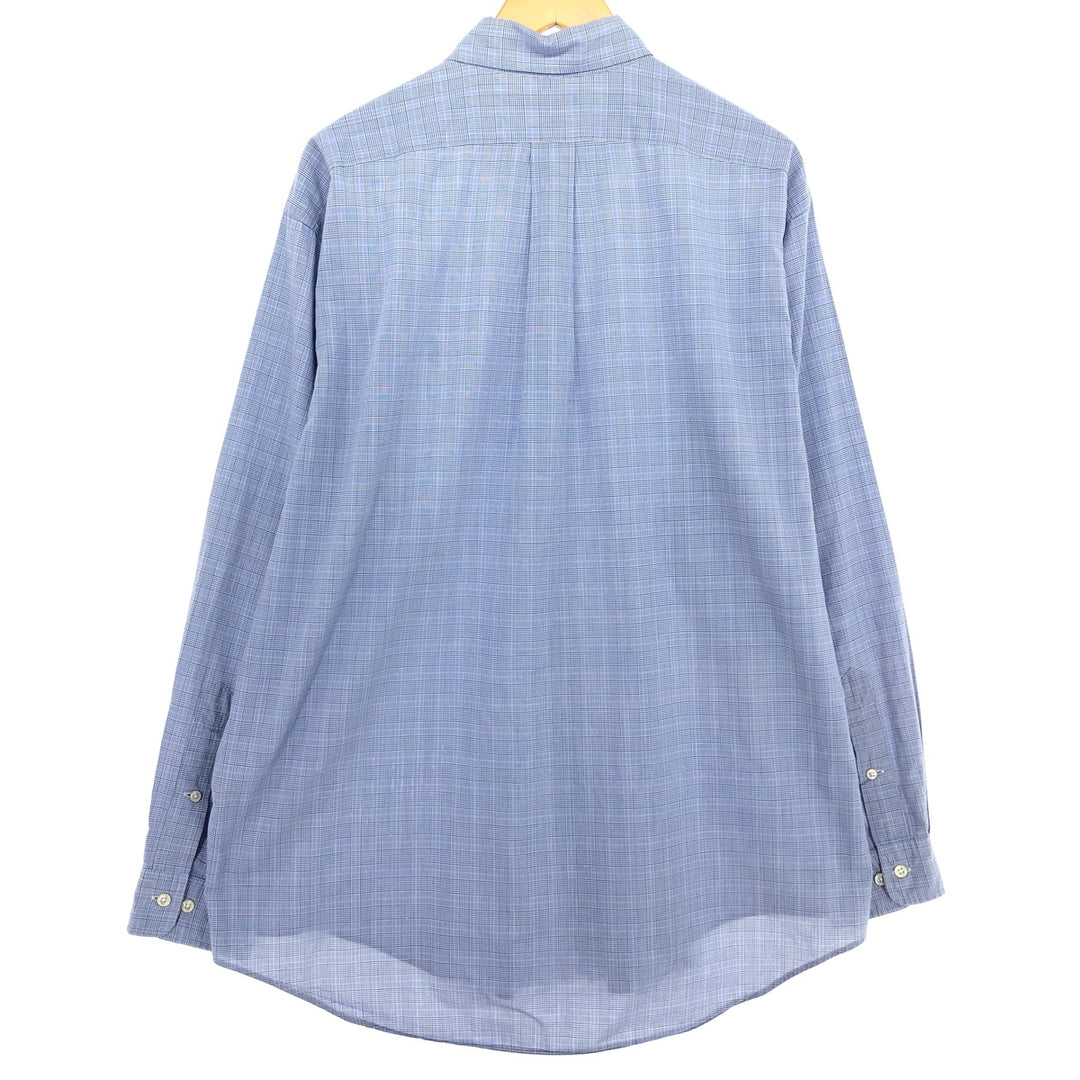 Ralph Lauren YARMOUTH Long Sleeve Button Down Check Shirt Men's XL /eaa464841