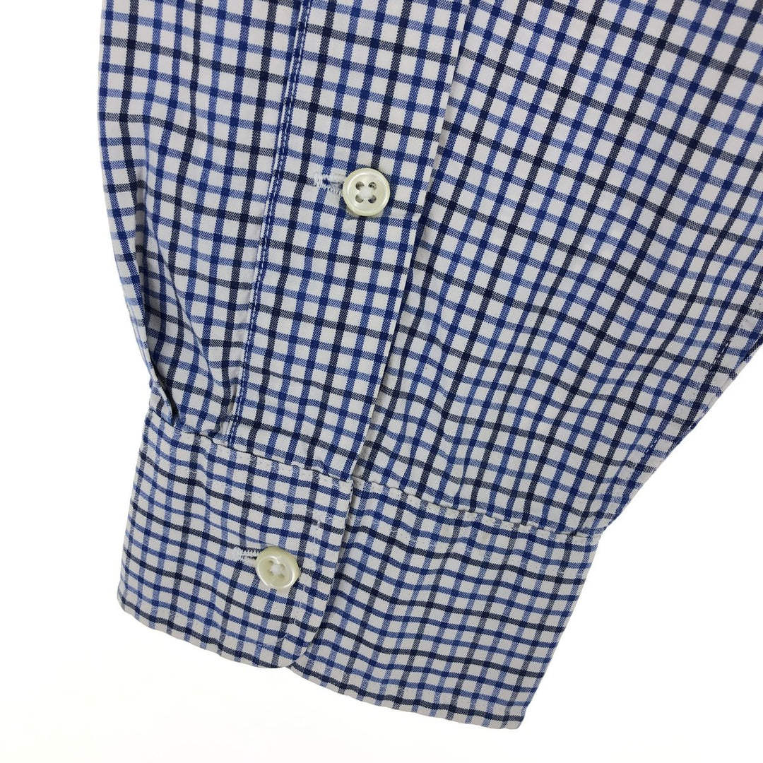 Ralph Lauren Classic Fit Long Sleeve Button Down Check Shirt Men's L /eaa464844