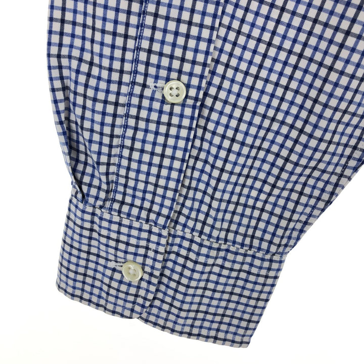 Ralph Lauren Classic Fit Long Sleeve Button Down Check Shirt Men's L /eaa464844
