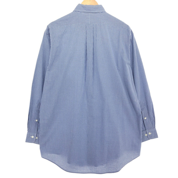 Ralph Lauren YARMOUTH Long Sleeve Button Down Check Shirt Men's XL /eaa464846