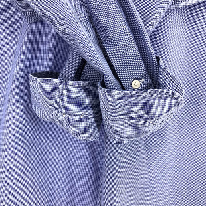 Ralph Lauren POLO by Ralph Lauren Long Sleeve Cotton Check Shirt Men's XL /eaa464853