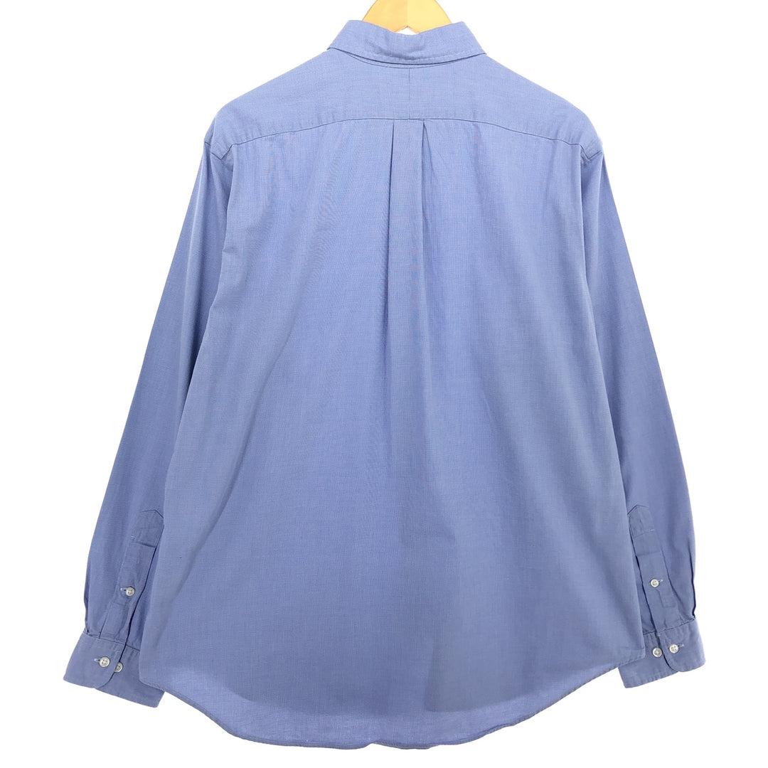 Ralph Lauren Classic Fit Houndstooth Pattern Long Sleeve Button Down Shirt Men's XL /eaa464854