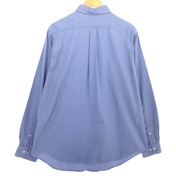 Ralph Lauren Classic Fit Houndstooth Pattern Long Sleeve Button Down Shirt Men's XL /eaa464854