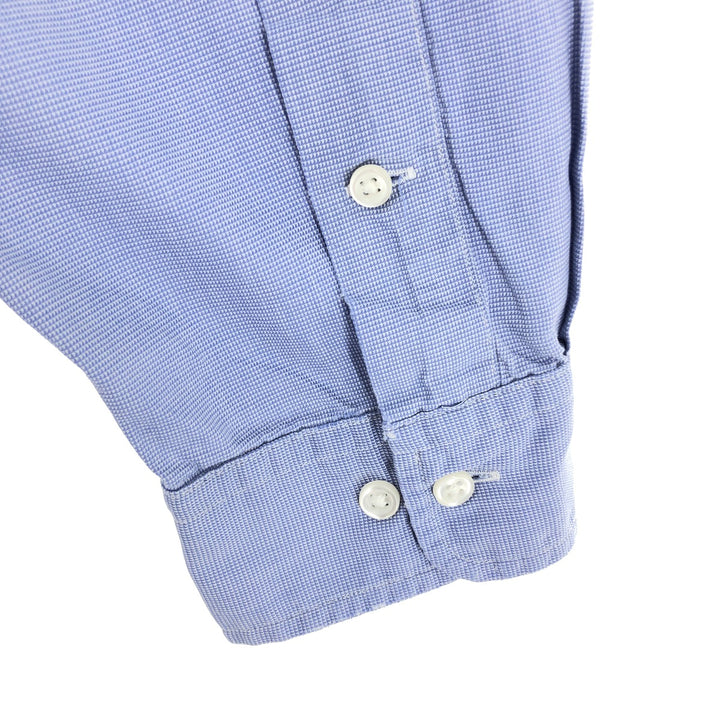 Ralph Lauren Classic Fit Houndstooth Pattern Long Sleeve Button Down Shirt Men's XL /eaa464854