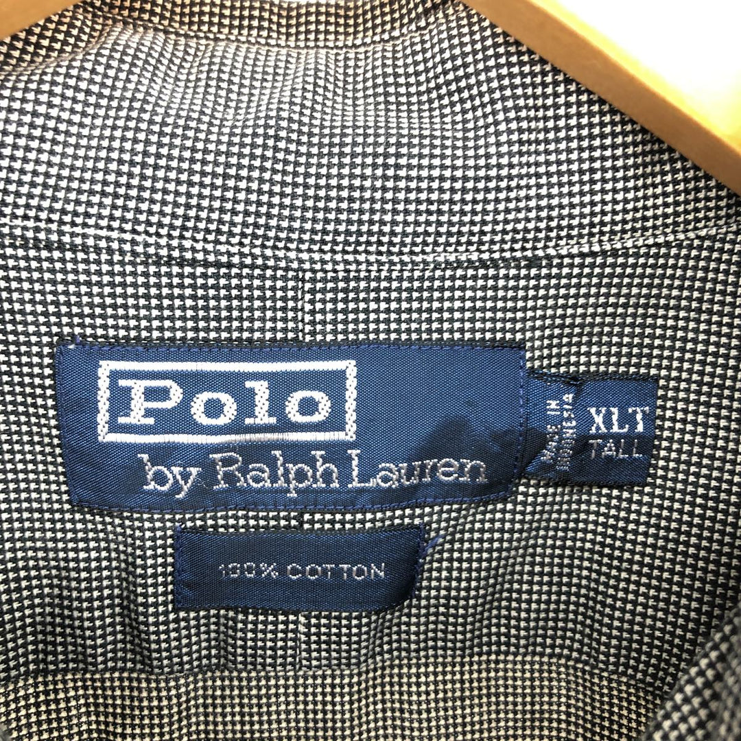 Ralph Lauren POLO by Ralph Lauren Long Sleeve Cotton Check Shirt Men's XXL /eaa464855