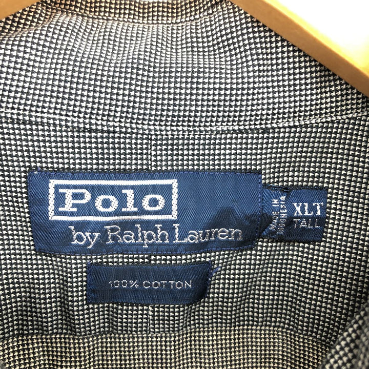 Ralph Lauren POLO by Ralph Lauren Long Sleeve Cotton Check Shirt Men's XXL /eaa464855