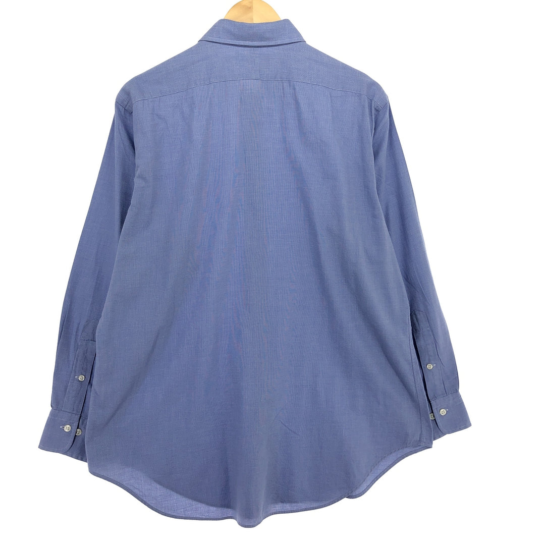 Ralph Lauren POLO by Ralph Lauren Houndstooth Pattern Long Sleeve Cotton Shirt Men's XL /eaa464857