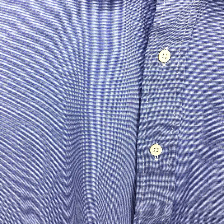 Ralph Lauren POLO by Ralph Lauren Houndstooth Pattern Long Sleeve Cotton Shirt Men's XL /eaa464857