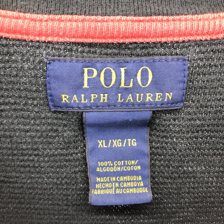 Ralph Lauren POLO RALPH LAUREN Thermal Long T-shirt Waffle Men's XL equivalent /eaa464891