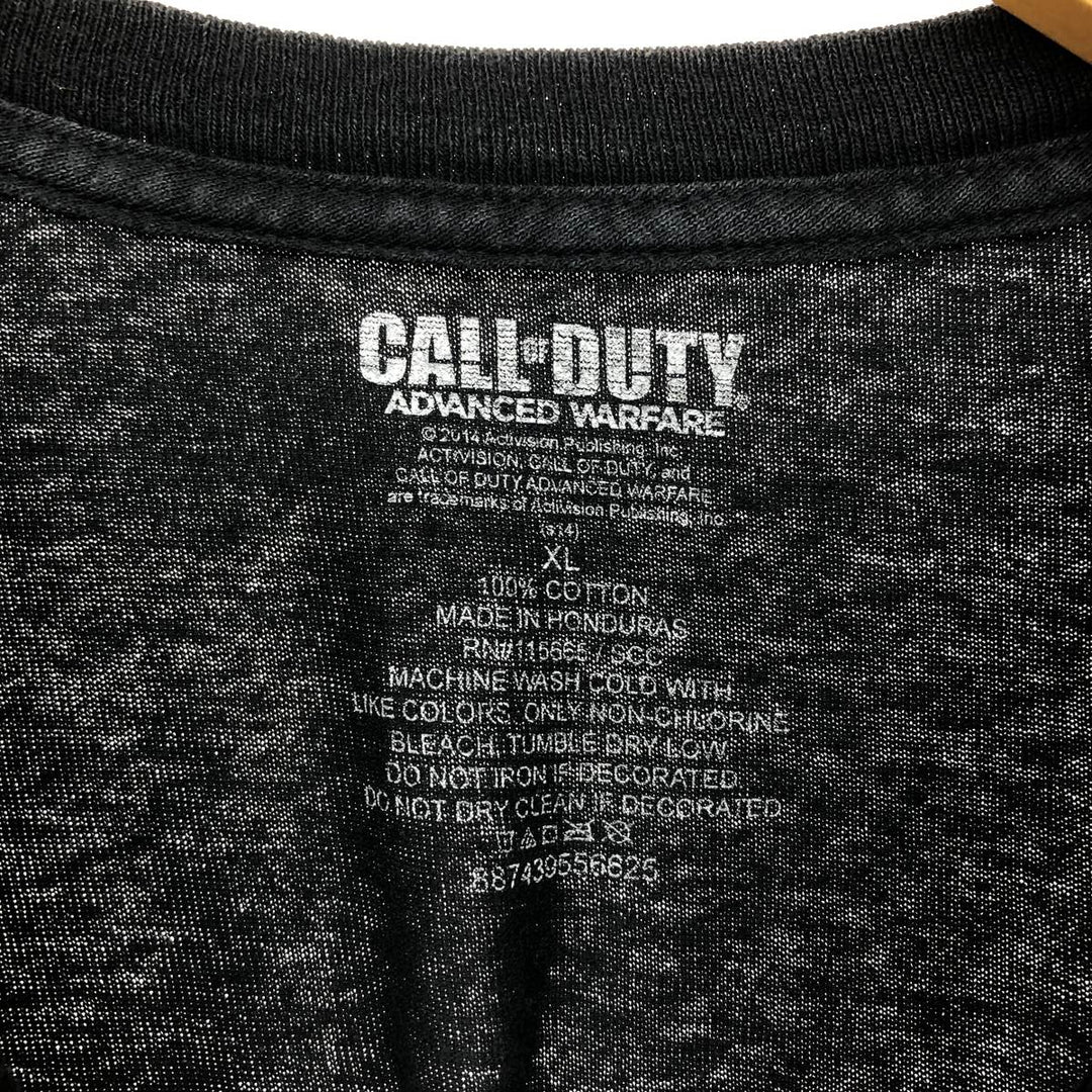 CALL OF DUTY ADVANVED WARFARE Call of Duty Printed T-shirt Men's XL equivalent /eaa464895